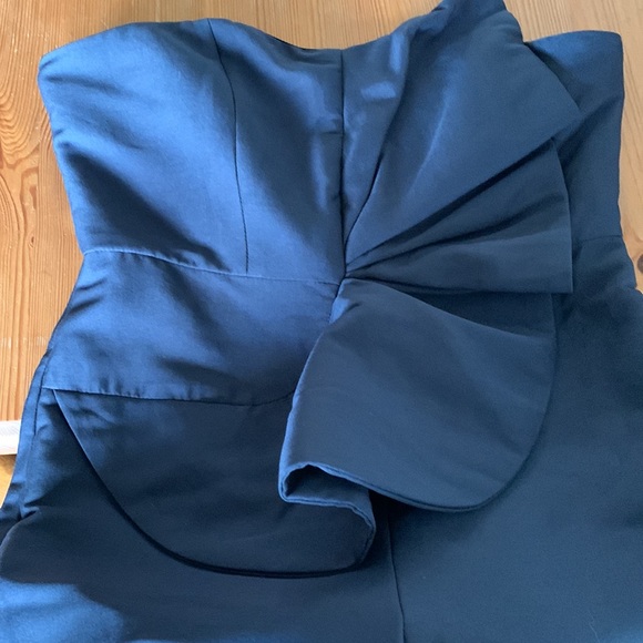 Chicwish jumpsuit. Size L. Navy. - Picture 6 of 6